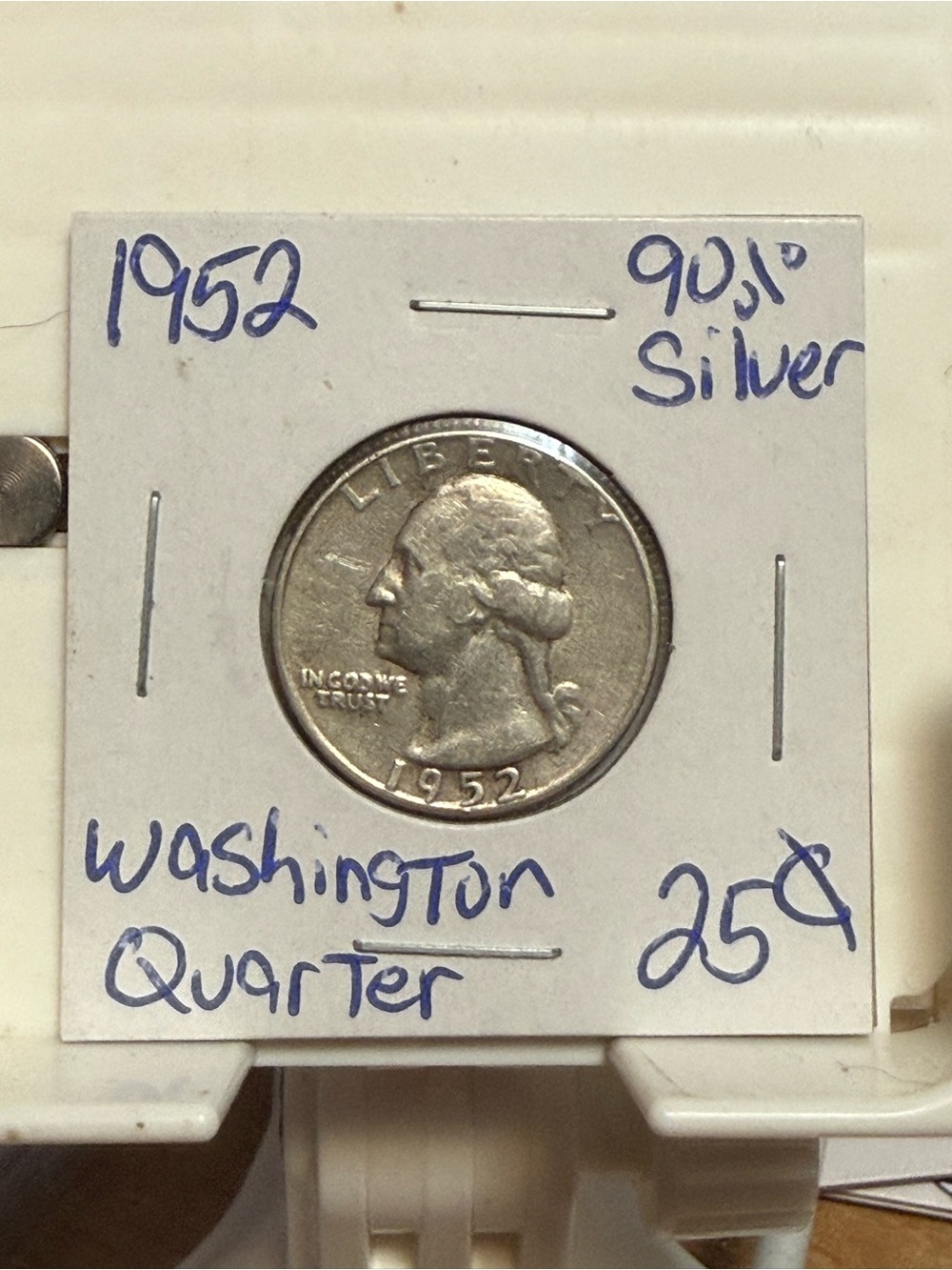 WN67 - 1952 Washington Quarter (90% Silver)